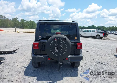 2021 Jeep Wrangler Unlimited Sahara from USA, damaged, VIN 1C4HJXEN9MW681422